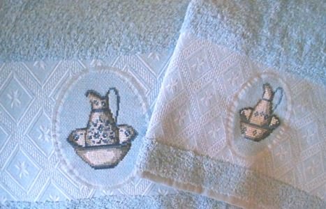 Asciugamani vecchie brocche